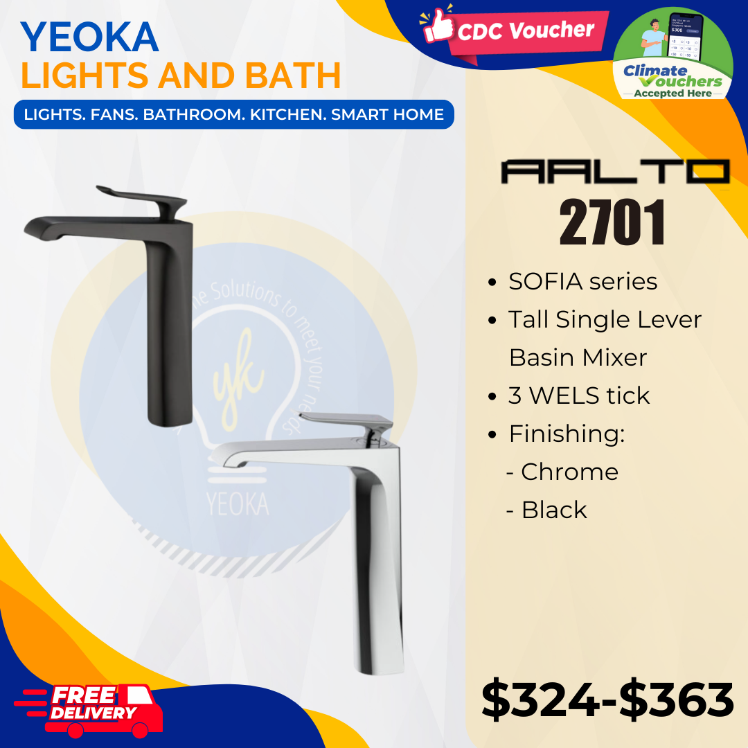 AALTO TALL BASIN MIXER SOFIA SERIES 2701