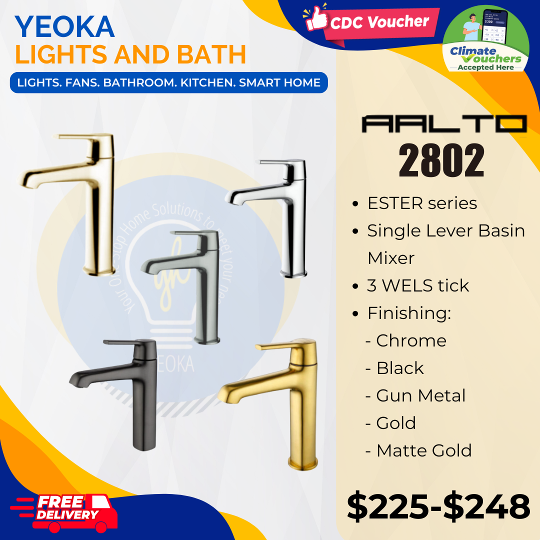 AALTO BASIN MIXER ESTER SERIES 2802