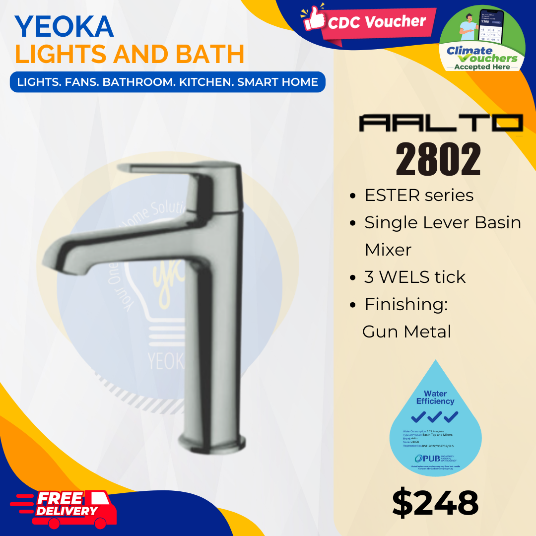 AALTO BASIN MIXER ESTER SERIES 2802
