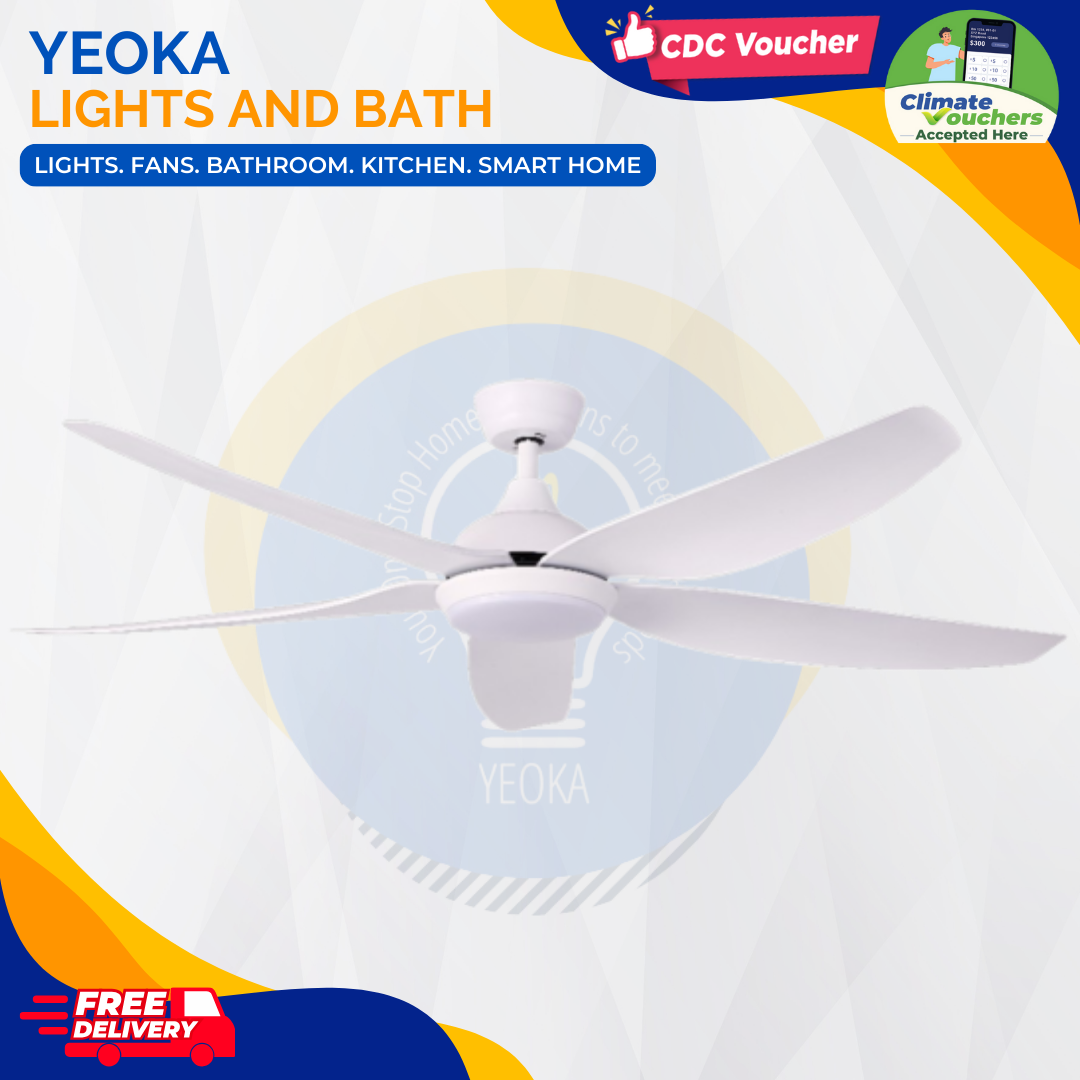 BESTAR Ceiling Fan Star-5 |38/48/58" 24W LED RGB|5 Blades 3 Colours