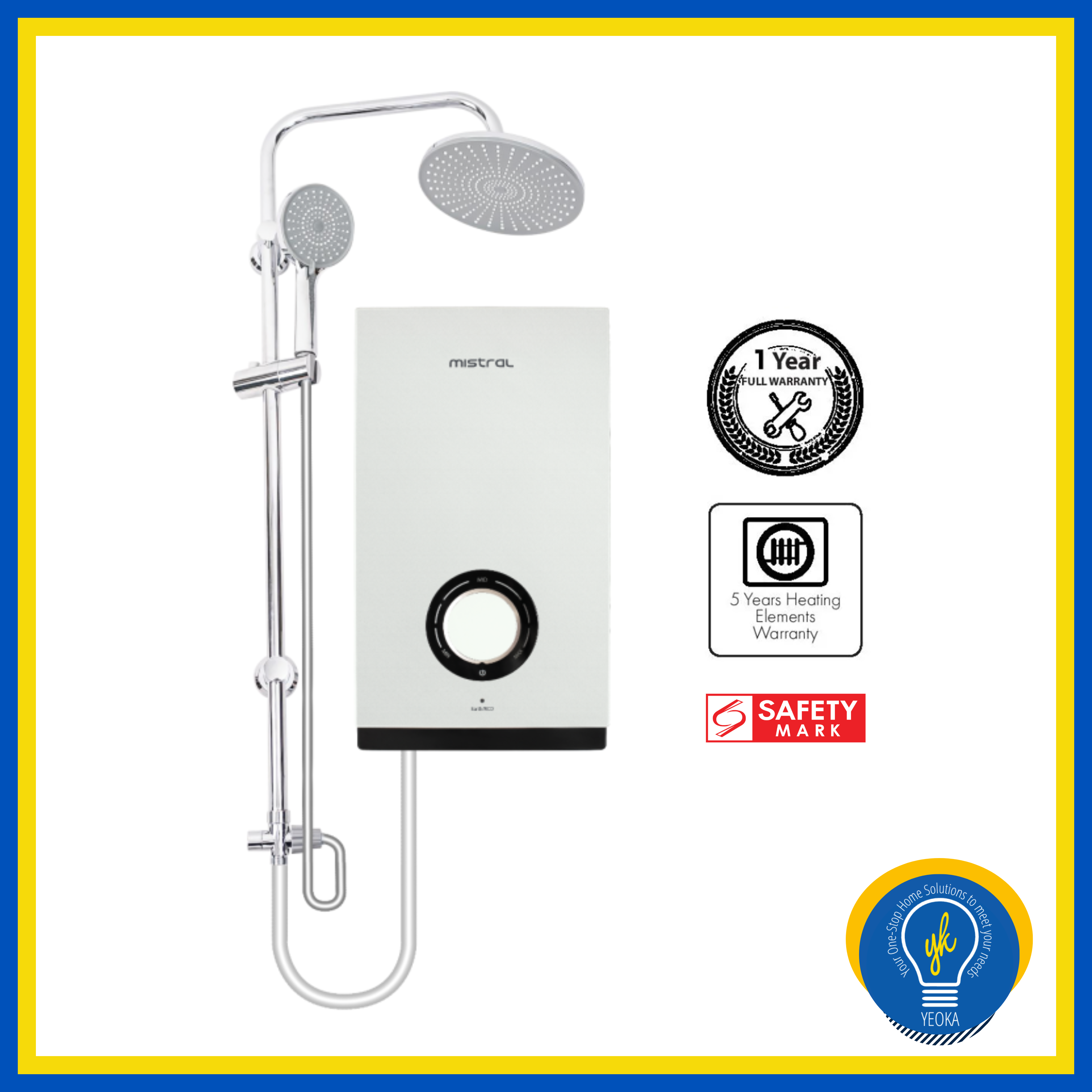MISTRAL MSH103 Instant Shower Heater