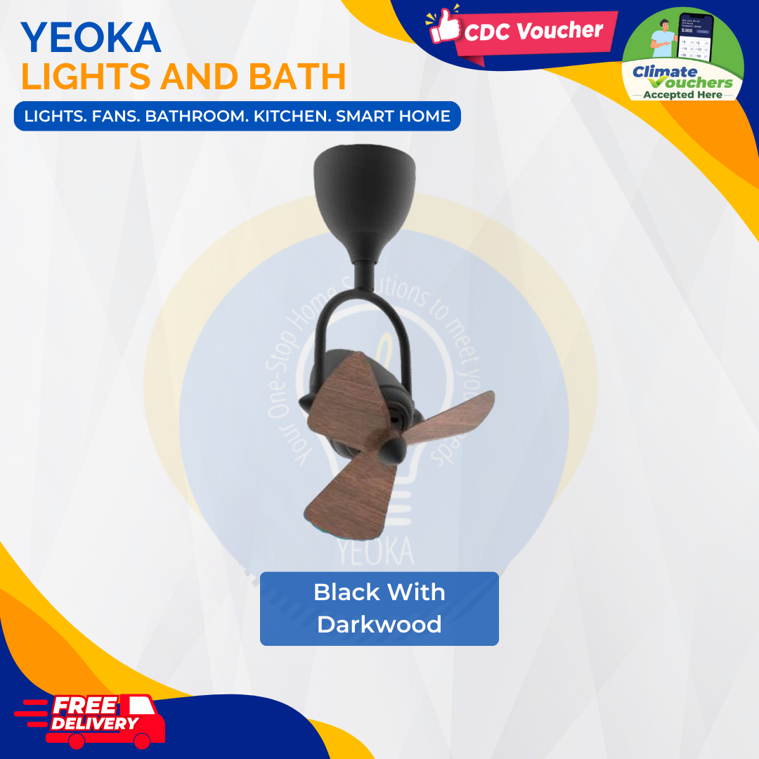 ALASKA Corner Fan Swish|Ceiling Mounted |(13")