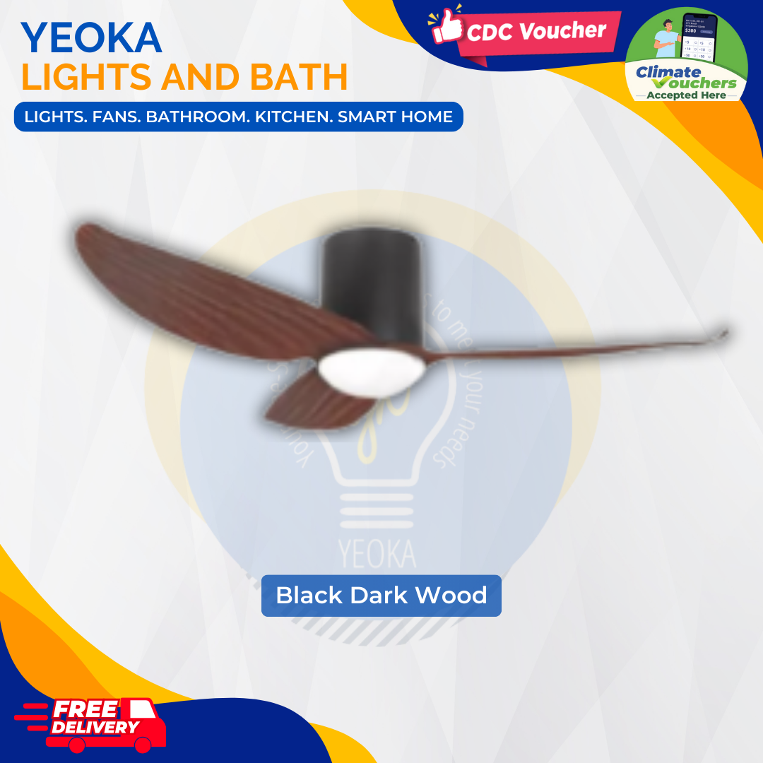 ALASKA Ceiling Fan Fern III 46/52" 20W RGB LED