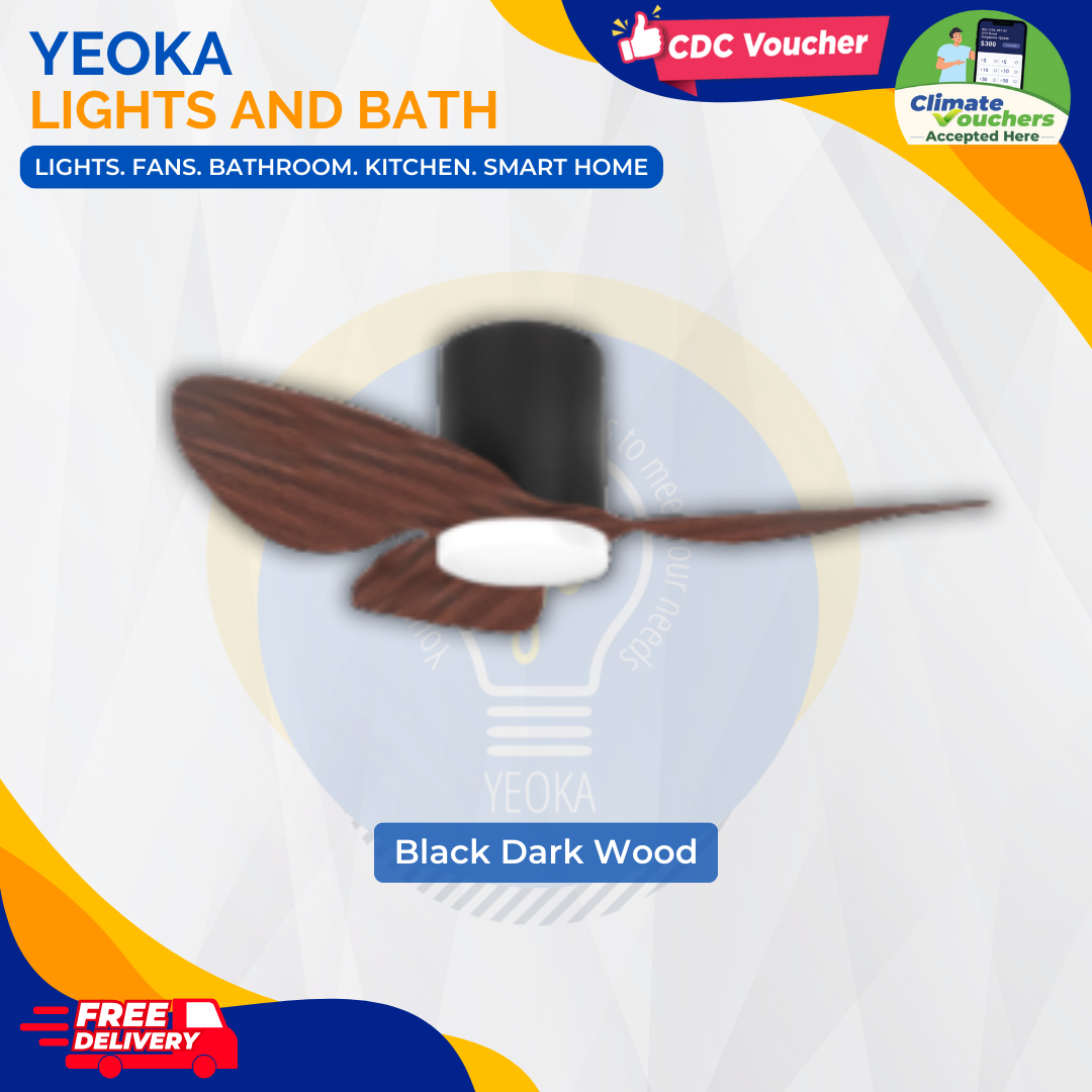 ALASKA Ceiling Fan Aspen III |38/50" 20W RGB LED