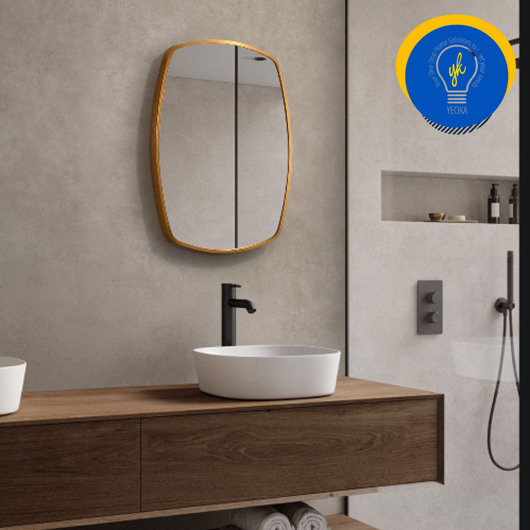 Mirror GA281 Curved-Rectangular Shape