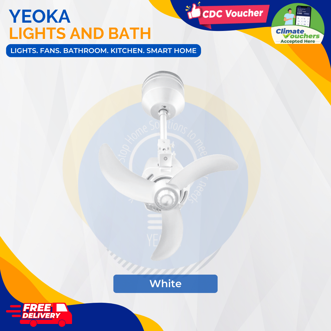 DECCO Corner Fans Atlas DC Motor (16")