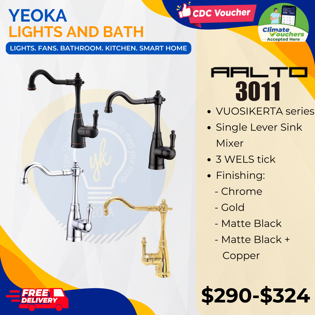 AALTO KITCHEN MIXER TAP VUOSIKERTA SERIES 3011