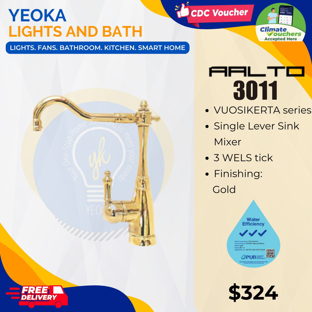 AALTO KITCHEN MIXER TAP VUOSIKERTA SERIES 3011