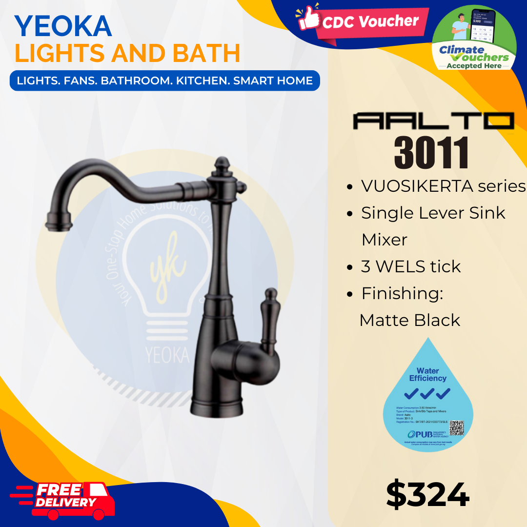 AALTO KITCHEN MIXER TAP VUOSIKERTA SERIES 3011