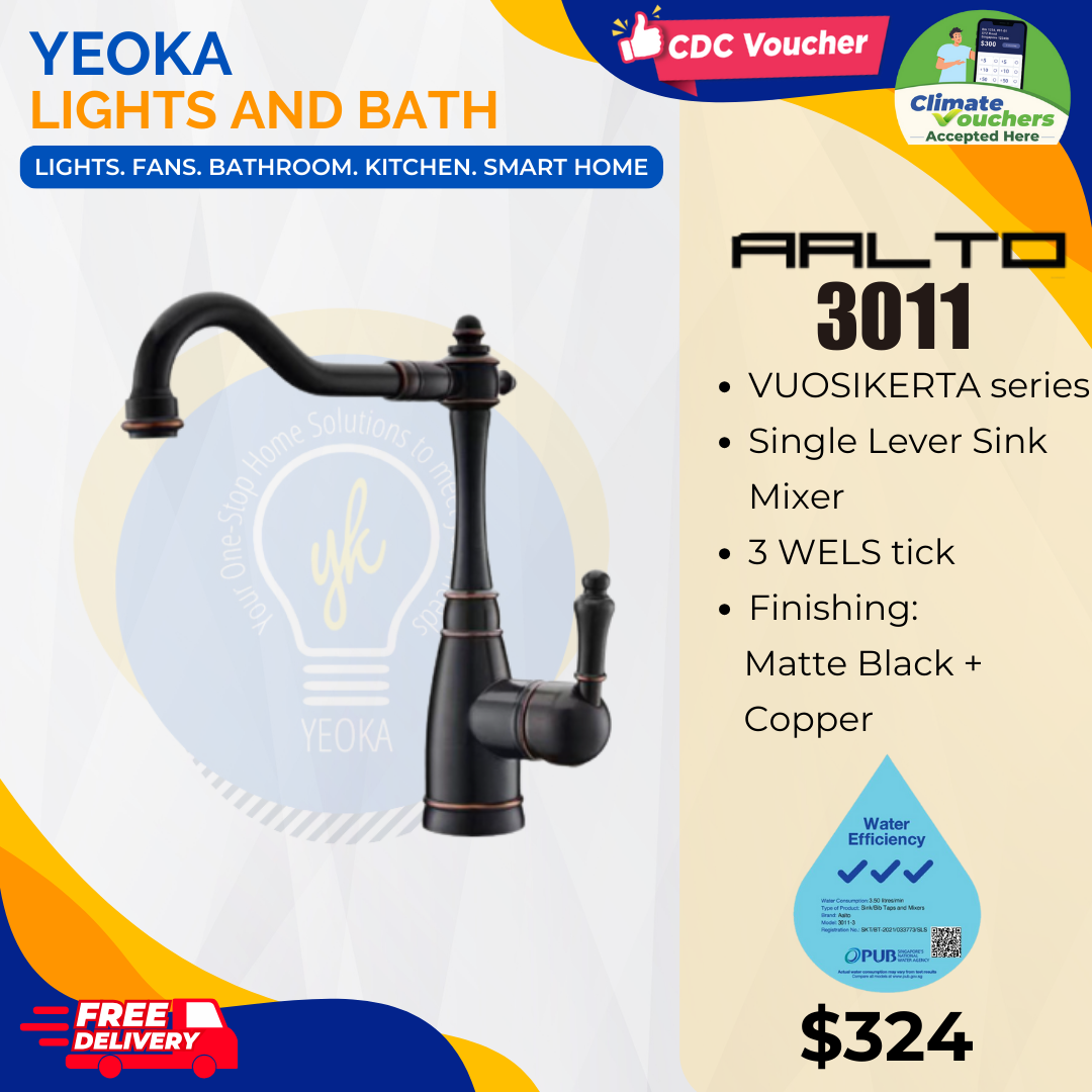 AALTO KITCHEN MIXER TAP VUOSIKERTA SERIES 3011