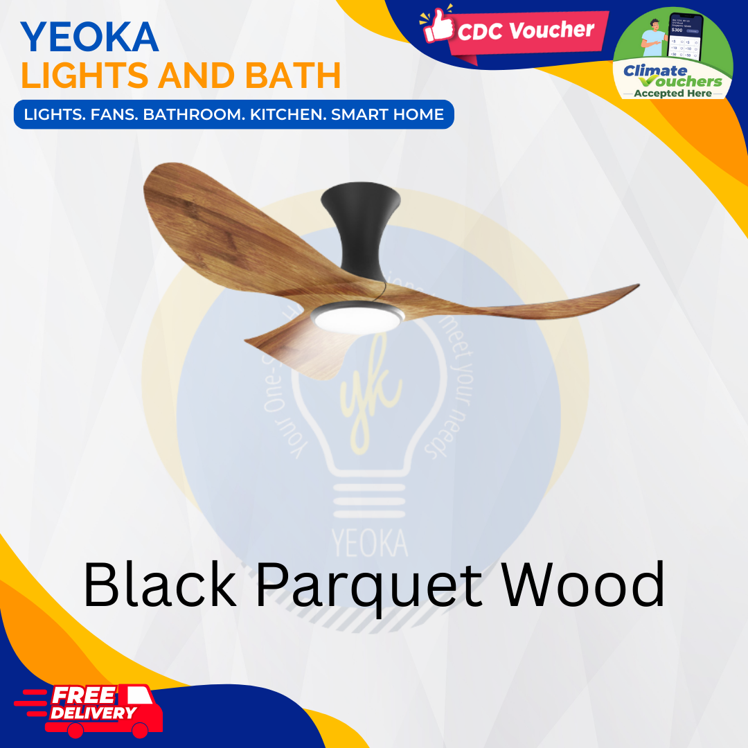 ALASKA Ceiling Fan Aerahaus C.U.R.A/H 52 Inch