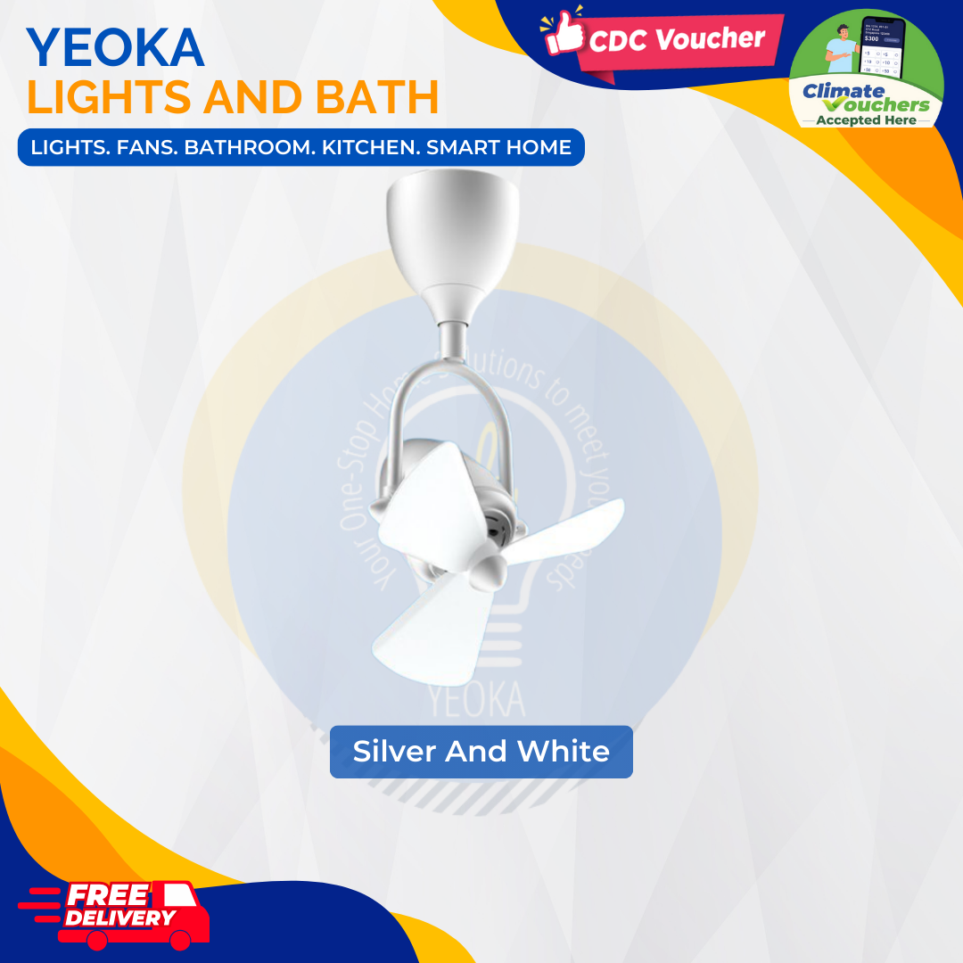 ALASKA Corner Fan Swish|Ceiling Mounted |(13")