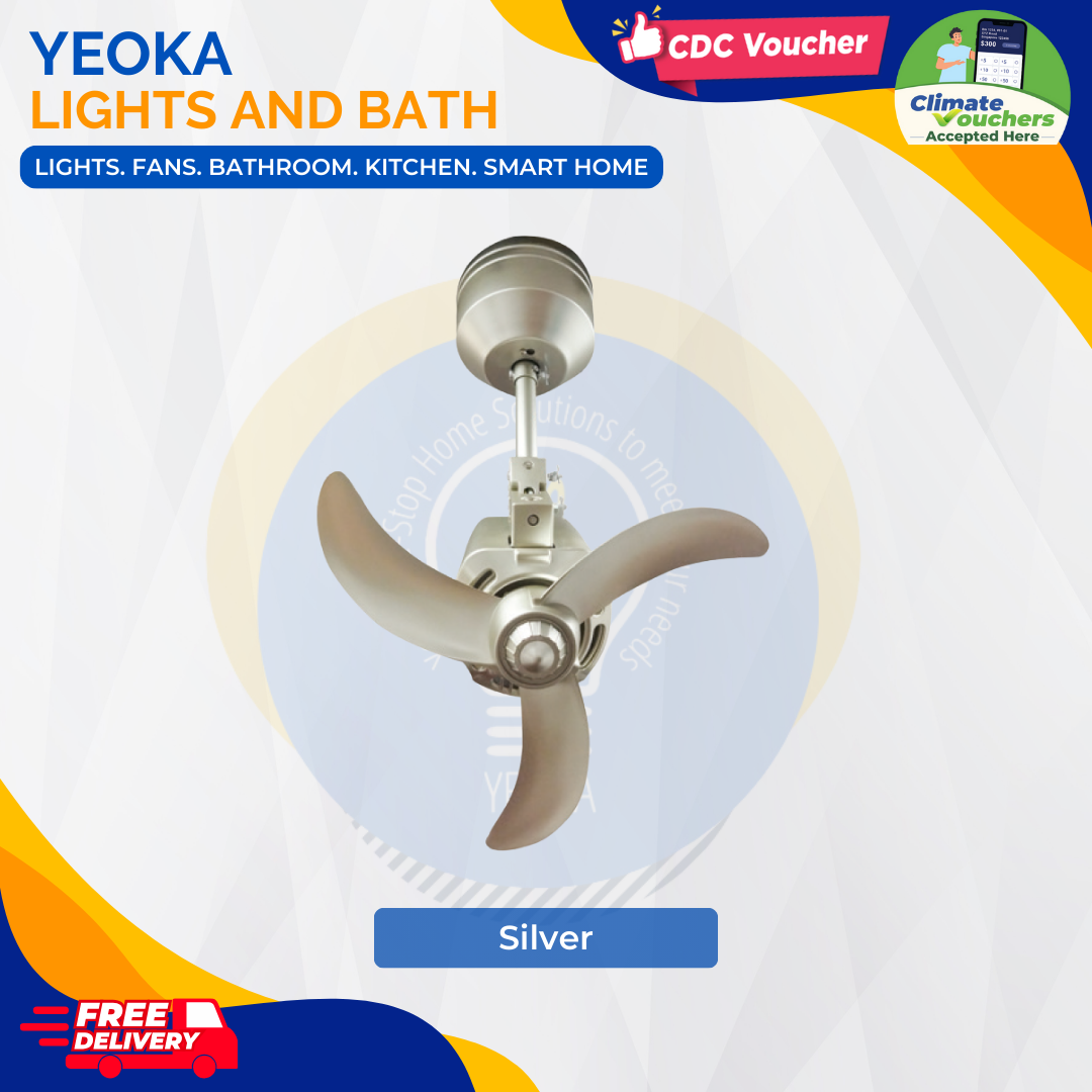 DECCO Corner Fans Atlas DC Motor (16")