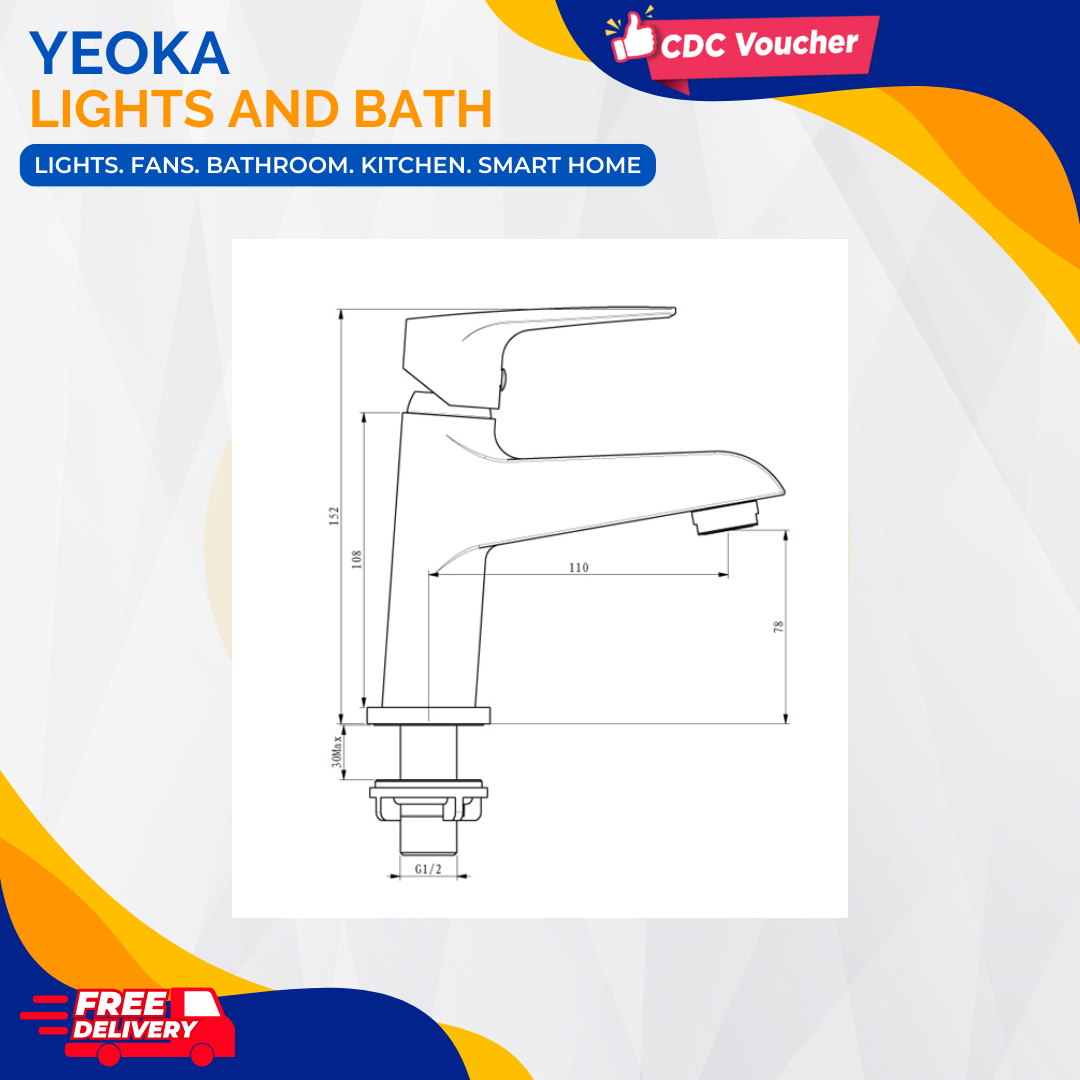 AALTO BASIN COLD TAP KOLD SERIES 4728