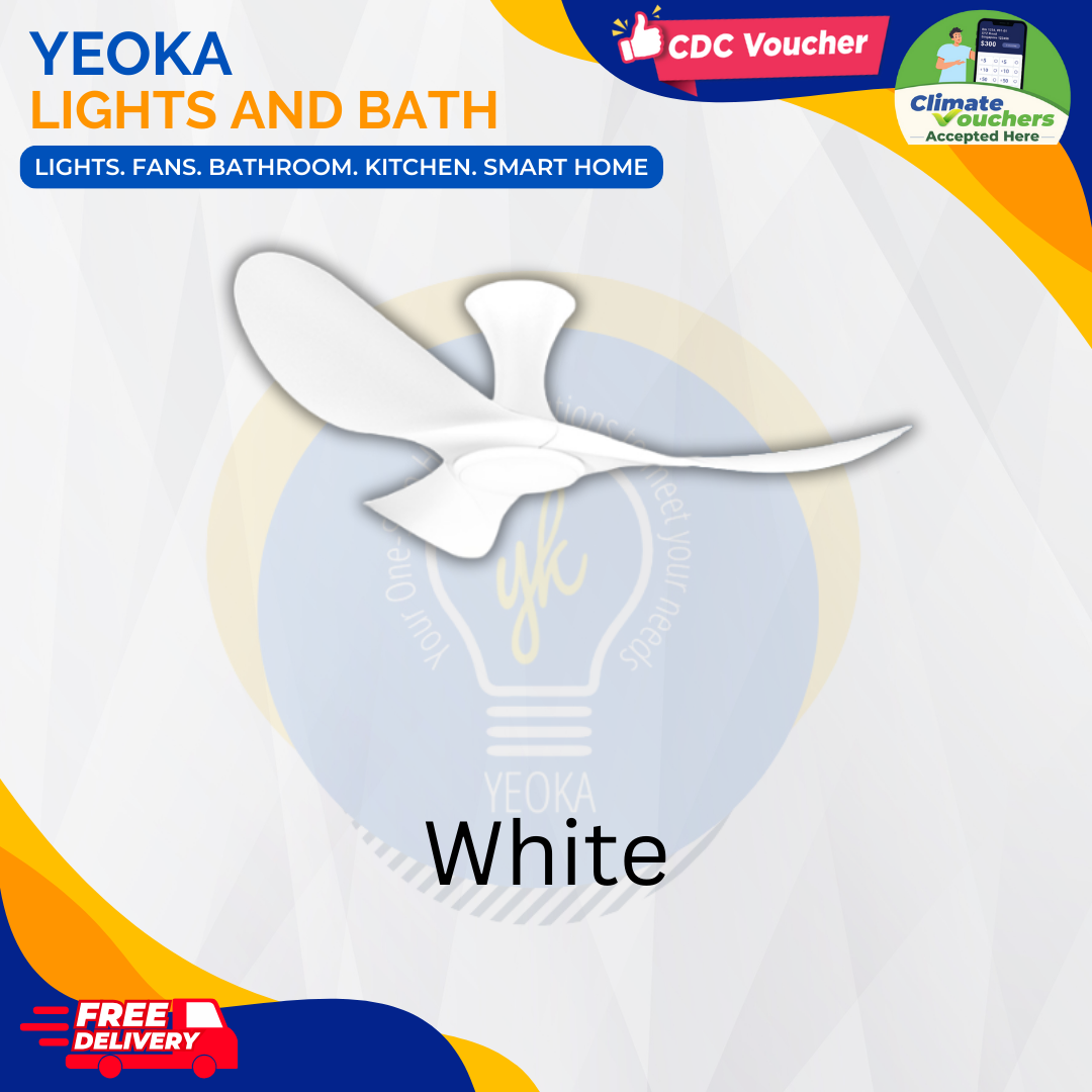 ALASKA Ceiling Fan Aerahaus C.U.R.A/H 52 Inch