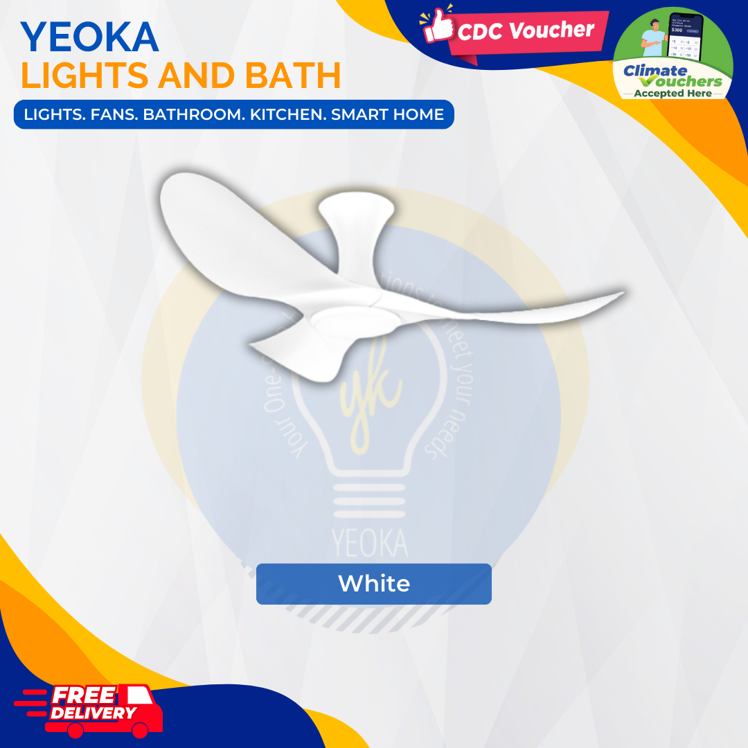 ALASKA Ceiling Fan Aerahaus C.U.R.A/H 52 Inch