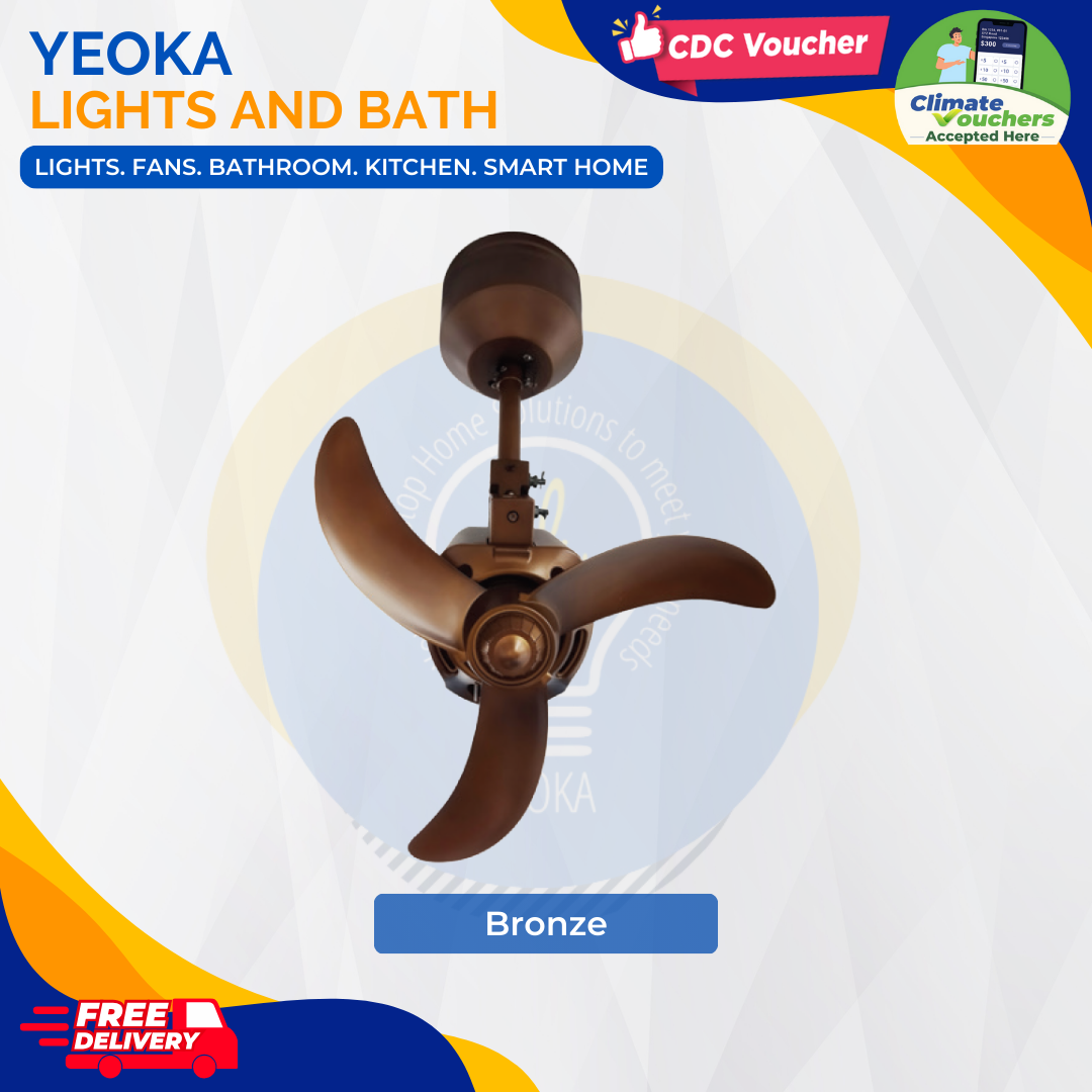 DECCO Corner Fans Atlas DC Motor (16")