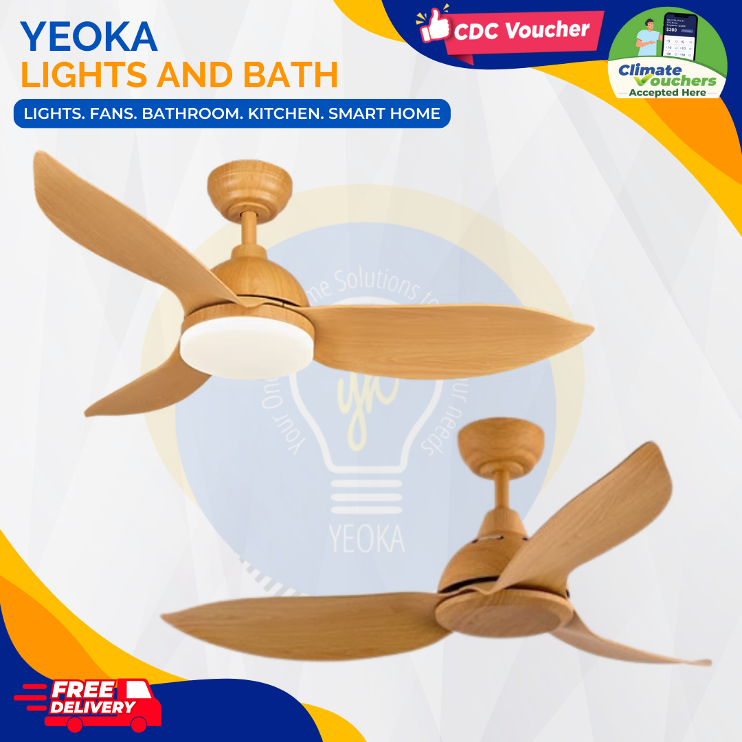 BESTAR Ceiling Fan Raptor |38/48/54"|24W LED 3 Lighting Colour