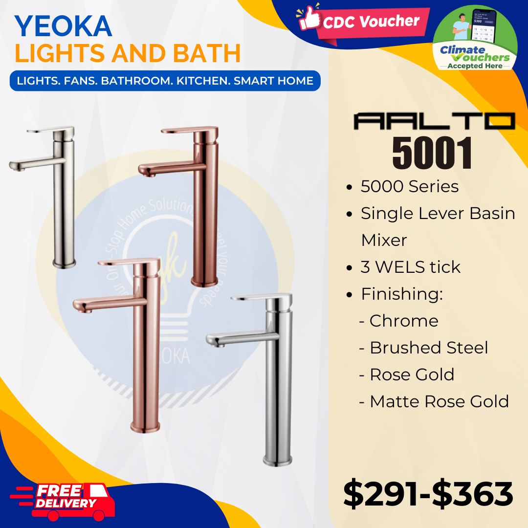 AALTO TALL BASIN MIXER 5000 SERIES 5001