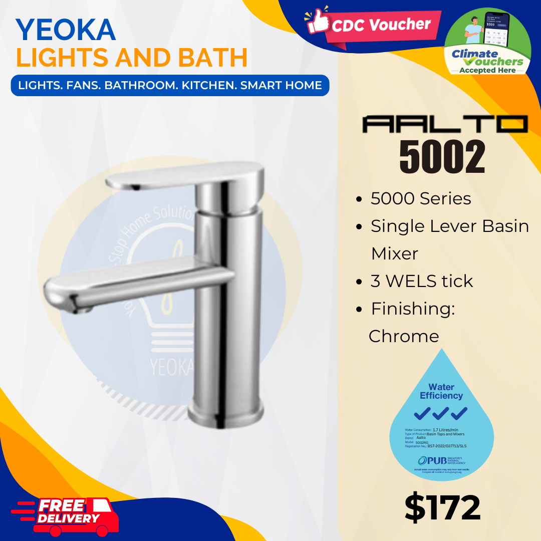 AALTO BASIN MIXER 5000 SERIES 5002