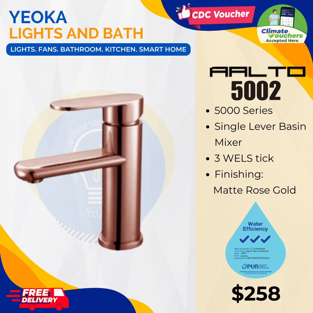 AALTO BASIN MIXER 5000 SERIES 5002