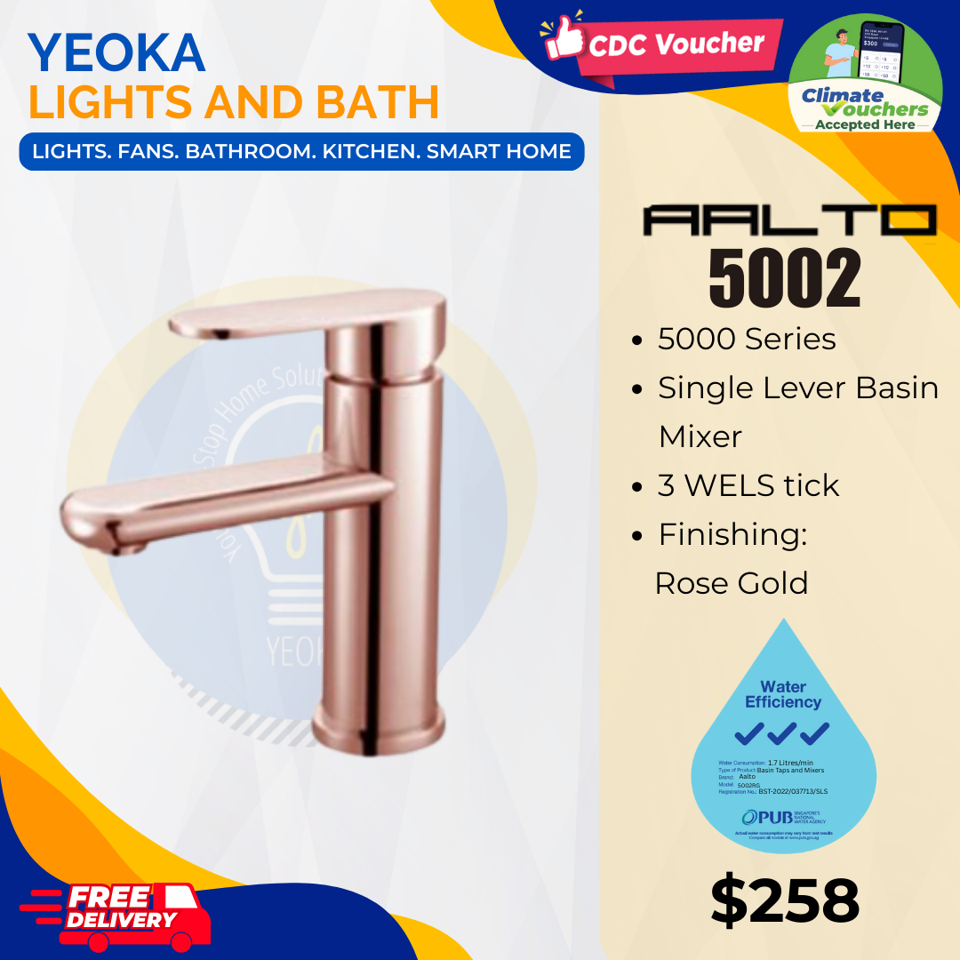 AALTO BASIN MIXER 5000 SERIES 5002