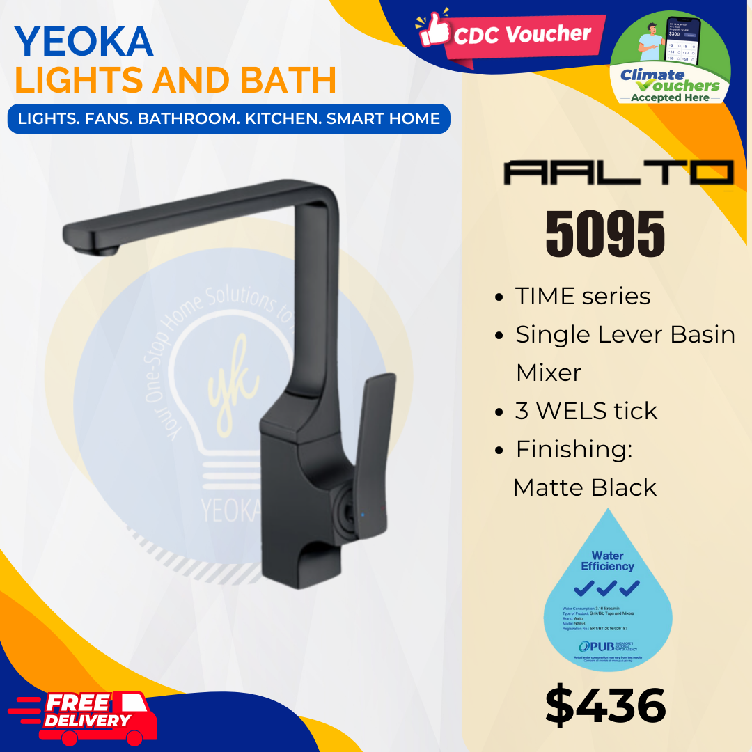 AALTO KITHCHEN SINK MIXER TAP TIME SERIES 5095