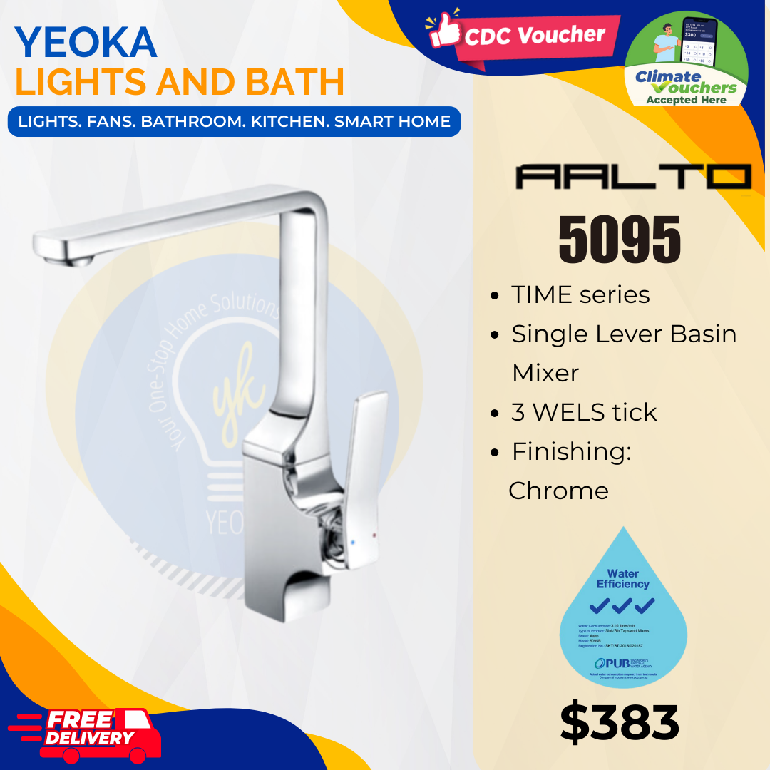 AALTO KITHCHEN SINK MIXER TAP TIME SERIES 5095