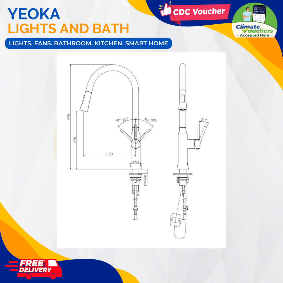 AALTO KITCHEN MIXER TAP MIXAR SERIES 5156