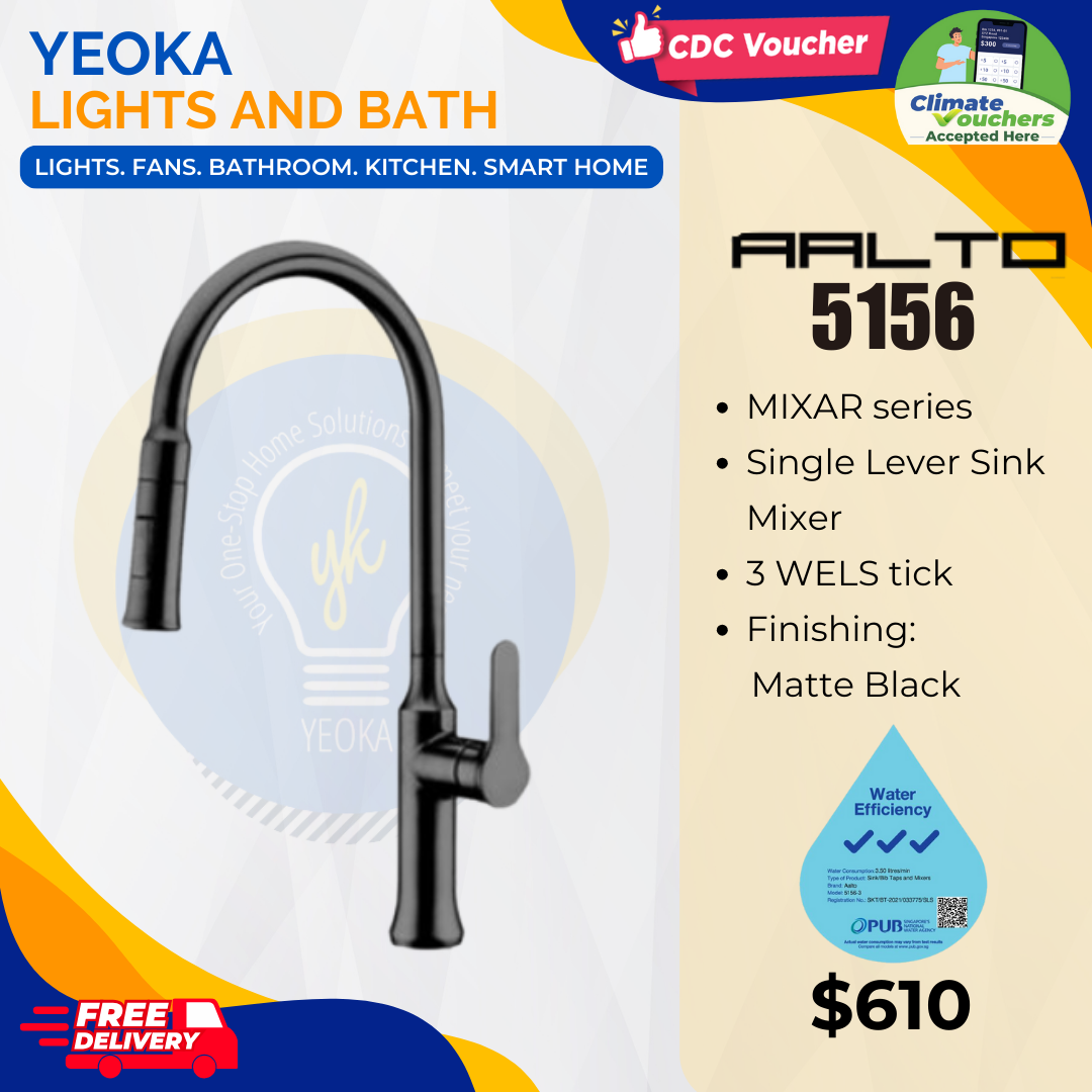 AALTO KITCHEN MIXER TAP MIXAR SERIES 5156