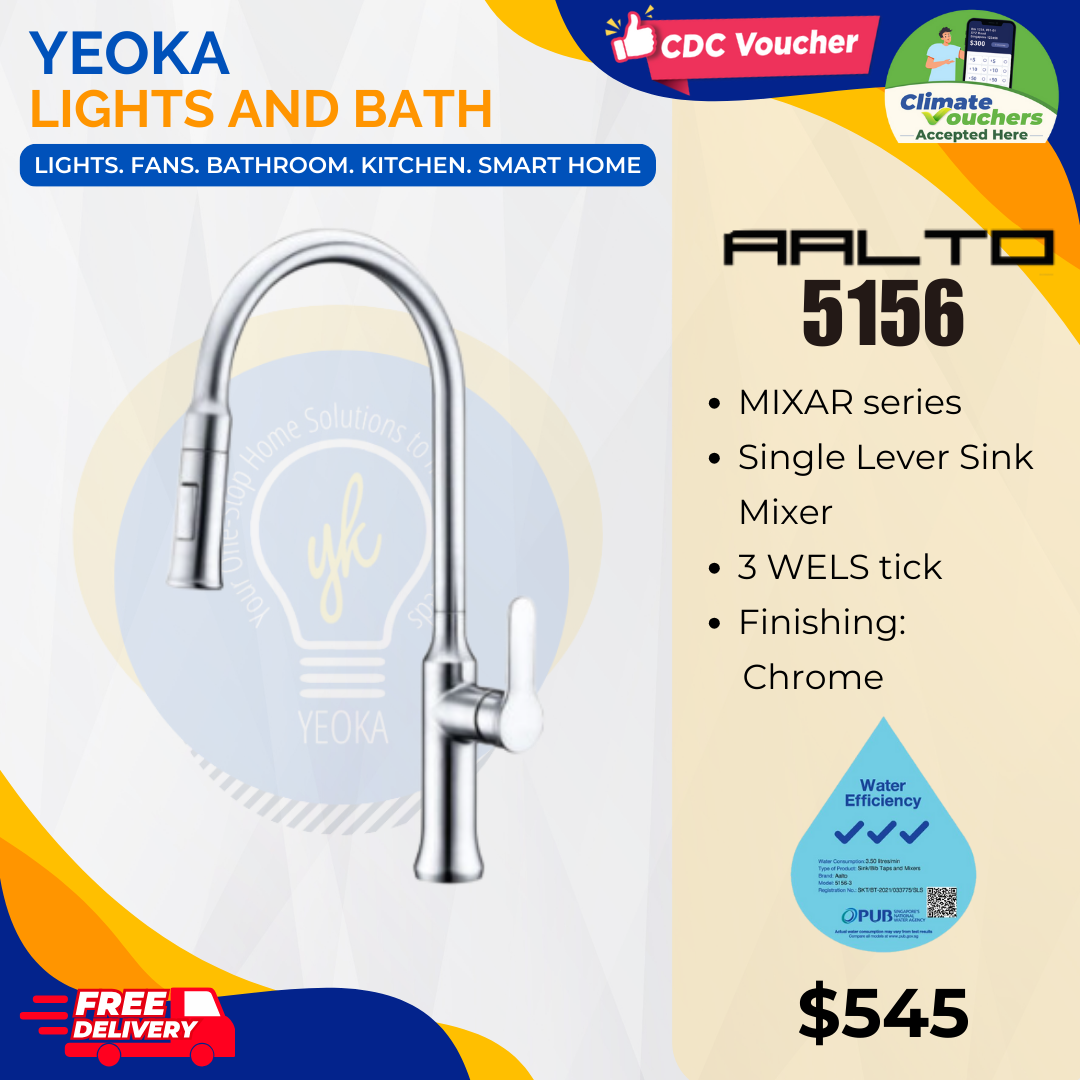 AALTO KITCHEN MIXER TAP MIXAR SERIES 5156