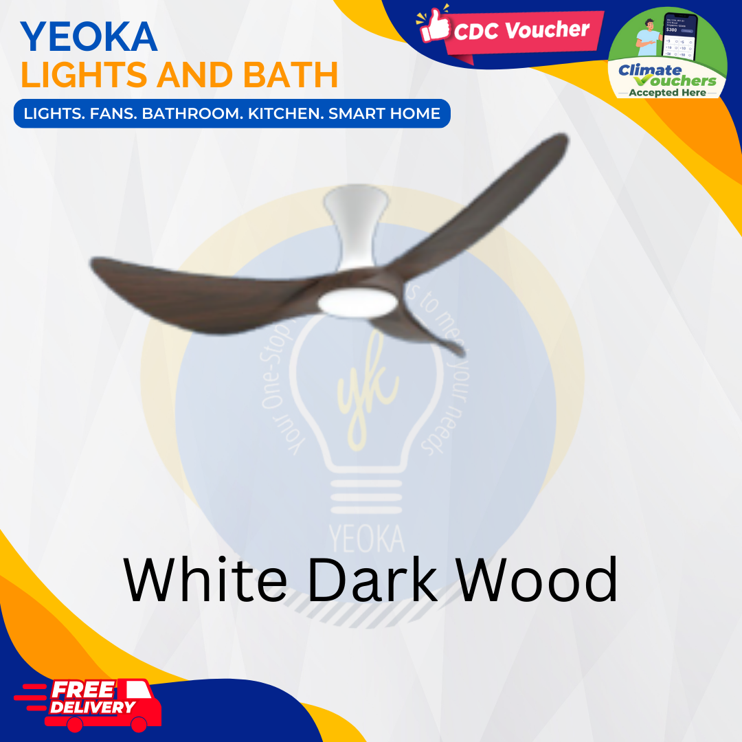 ALASKA Ceiling Fan Aerahaus C.U.R.A/H 52 Inch