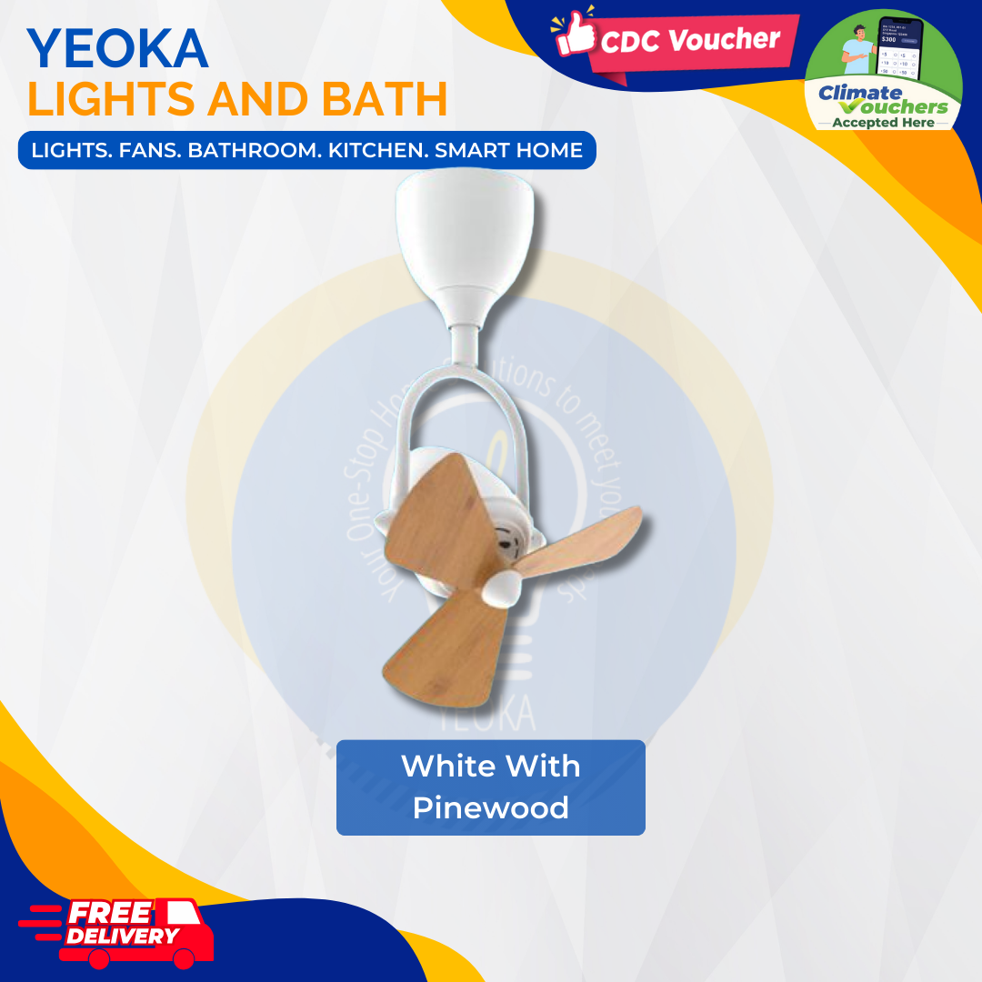 ALASKA Corner Fan Swish|Ceiling Mounted |(13")