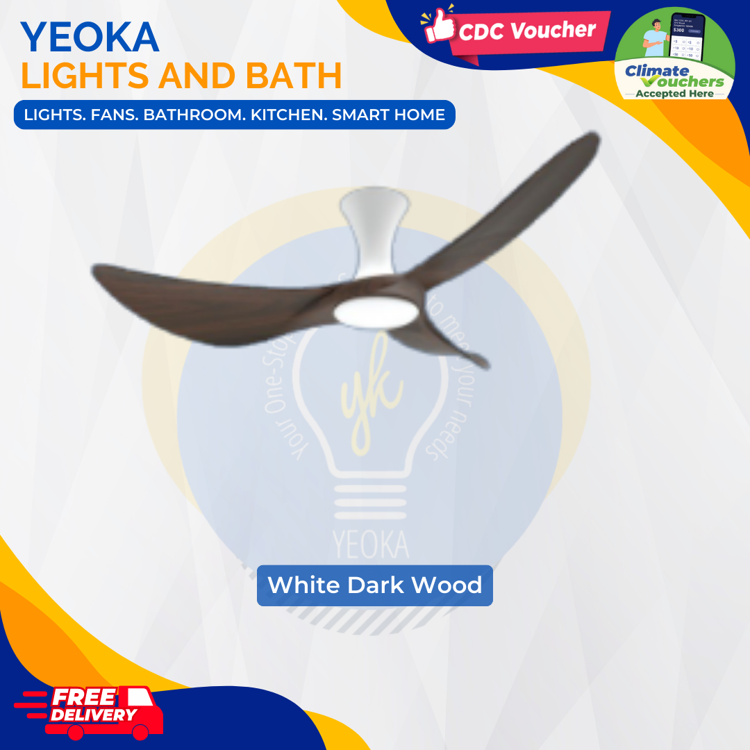 ALASKA Ceiling Fan Aerahaus B.U.R.A/H 43 Inch