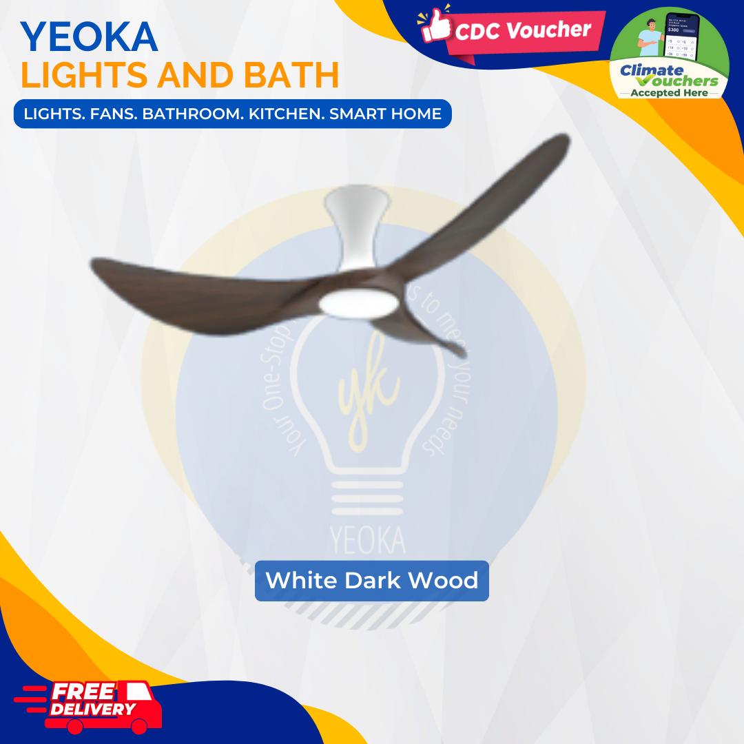 ALASKA Ceiling Fan Aerahaus C.U.R.A/H 52 Inch