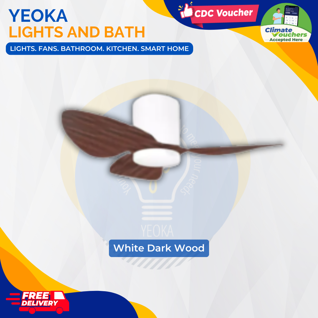 ALASKA Ceiling Fan Aspen III |38/50" 20W RGB LED