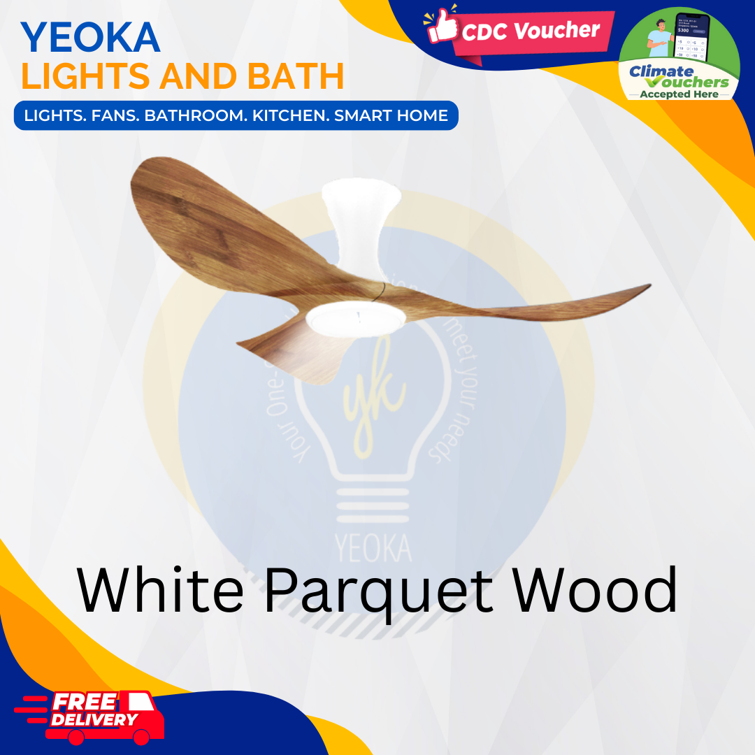 ALASKA Ceiling Fan Aerahaus C.U.R.A/H 52 Inch