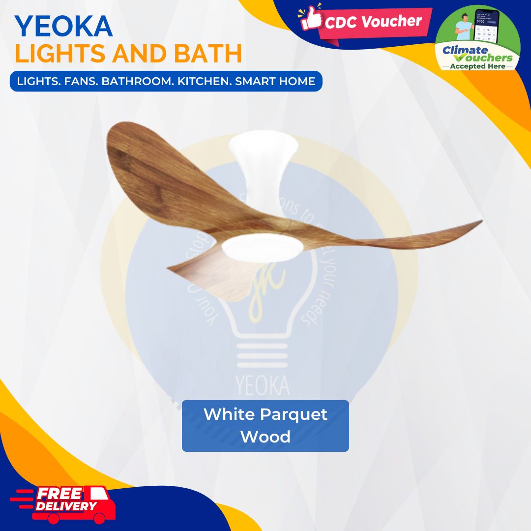 ALASKA Ceiling Fan Aerahaus B.U.R.A/H 43 Inch