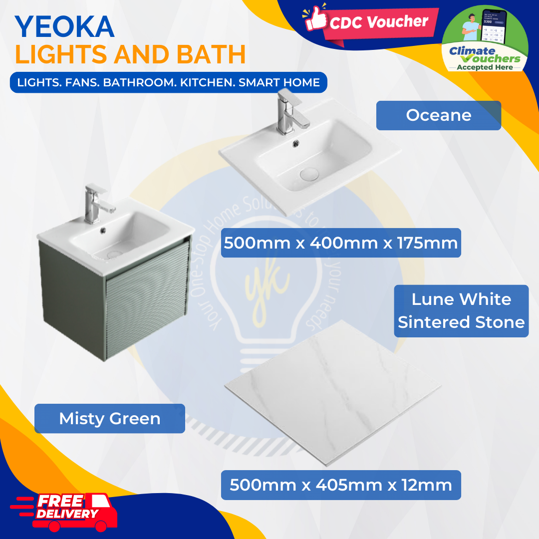 Cubi Cube Gaia Basin Cabinet (Door Series)