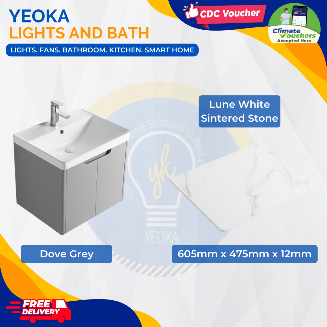 Cubi Cube Arco Basin Cabinet(Round Edge)(Door Series)