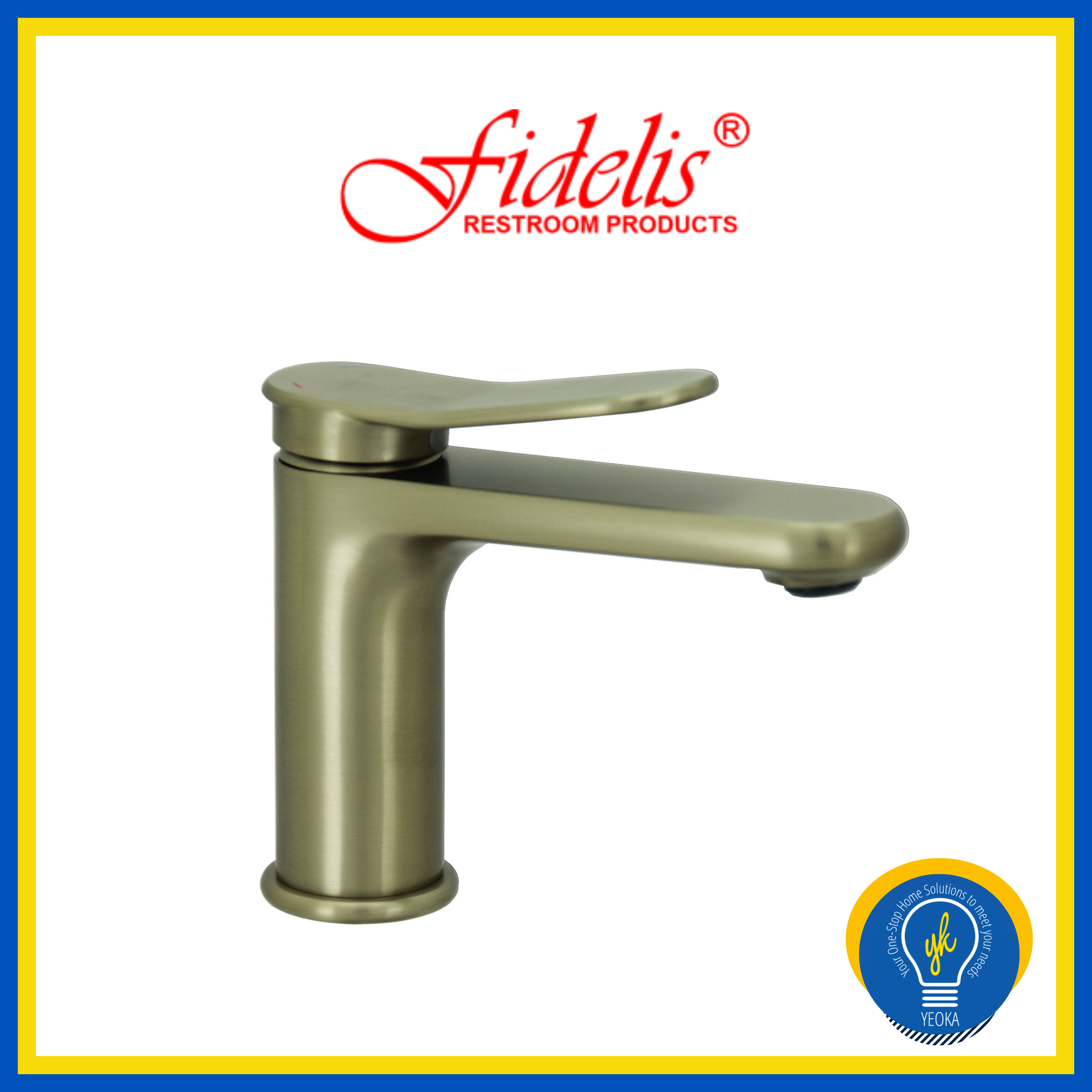 FIDELIS Basin Mixer Tap FT-7101 (Coober Series)