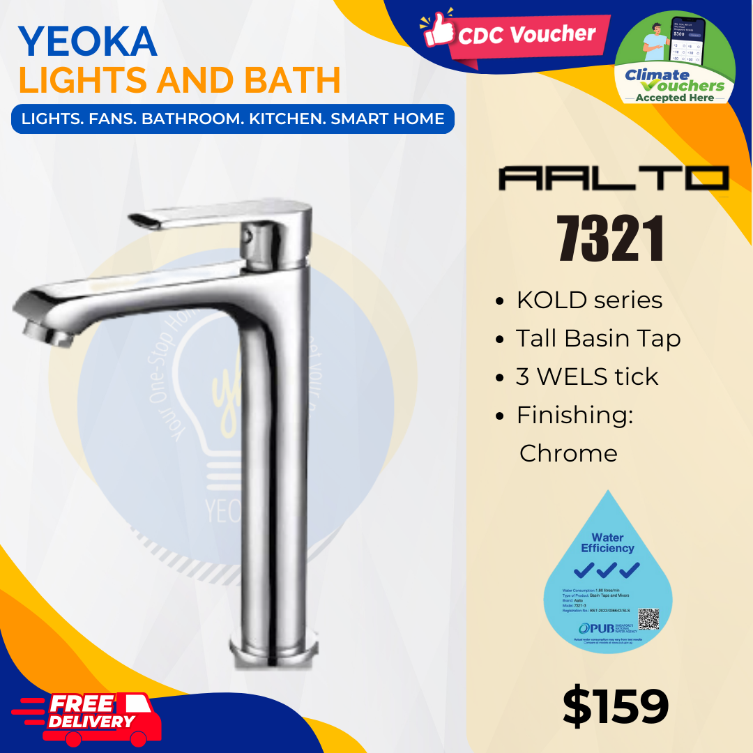 AALTO TALL BASIN COLD TAP KOLD SERIES 7321