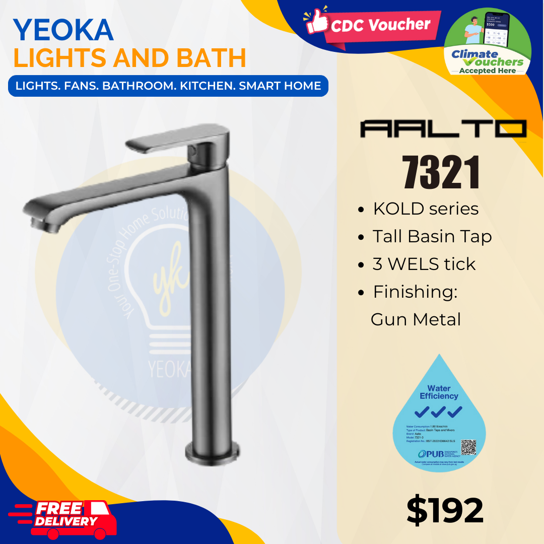 AALTO TALL BASIN COLD TAP KOLD SERIES 7321