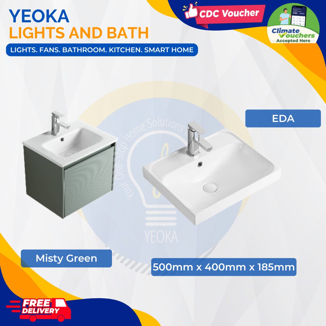 Cubi Cube Gaia Basin Cabinet (Door Series)