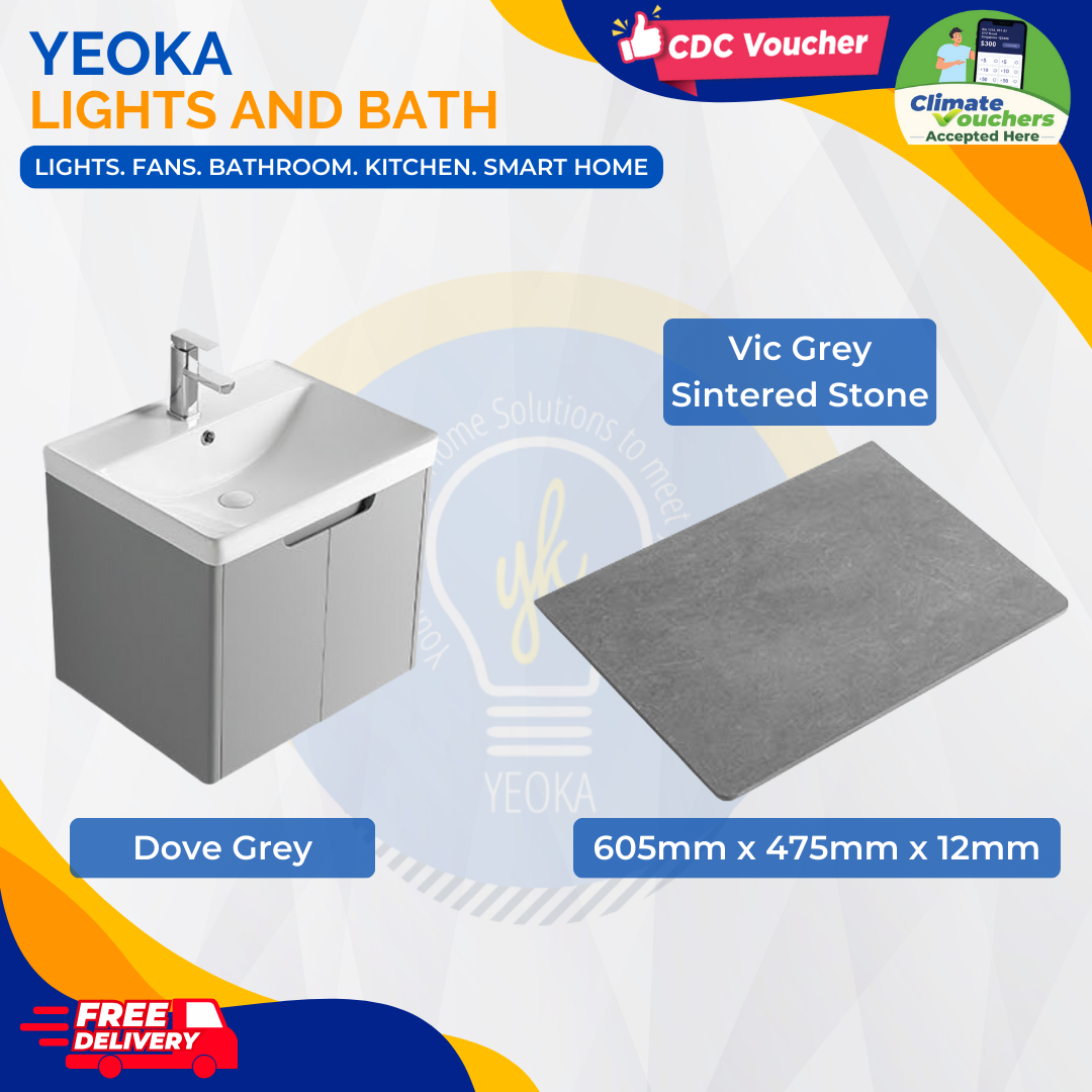 Cubi Cube Arco Basin Cabinet(Round Edge)(Door Series)