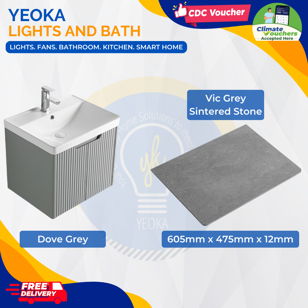 Cubi Cube Curvo Basin Cabinet (Door Series)