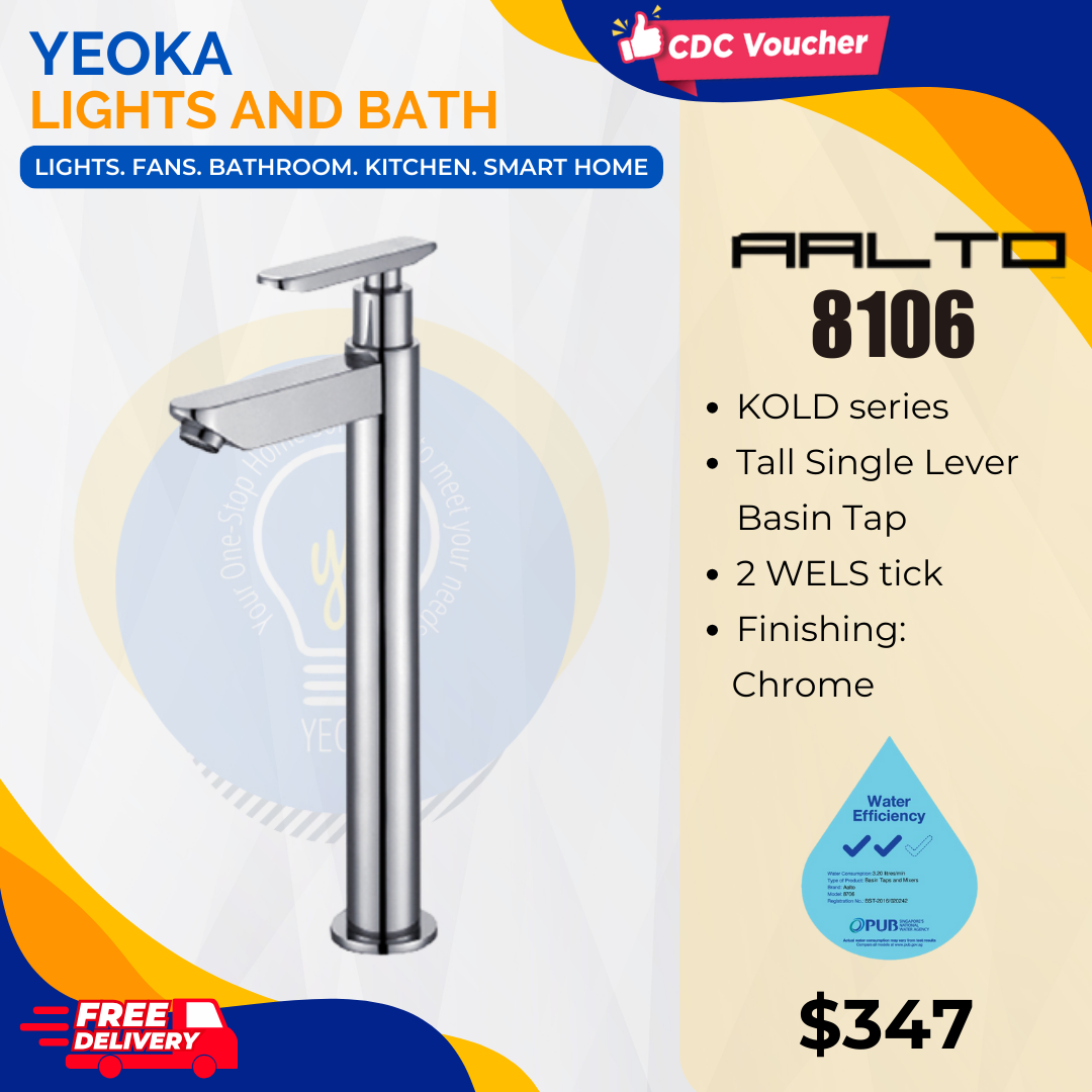AALTO BASIN COLD TAP KOLD SERIES 8106