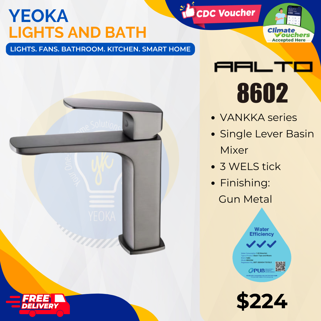 AALTO BASIN MIXER VANKKA SERIES 8602