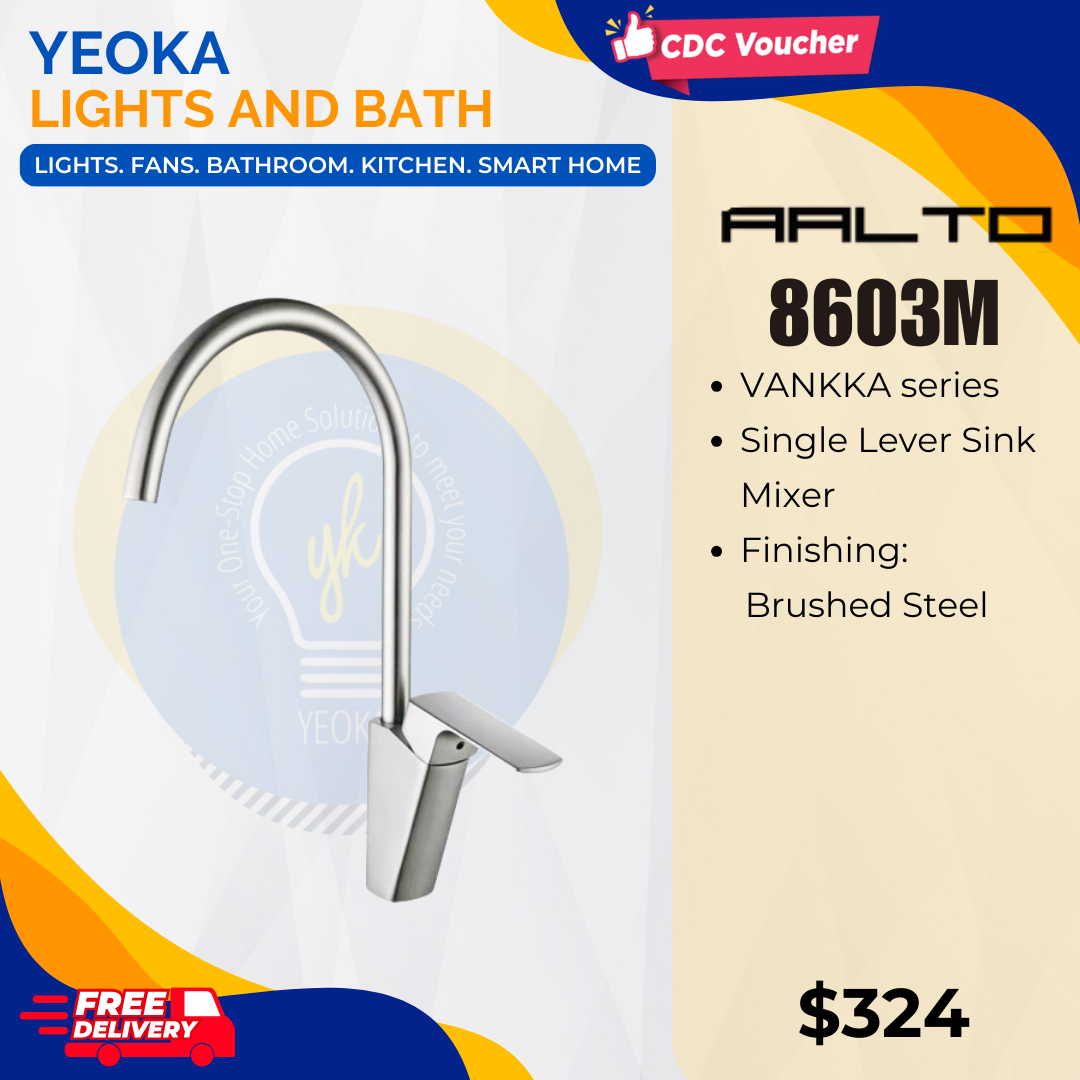 AALTO KITCHEN MIXER TAP VANKKA SERIES 8603M