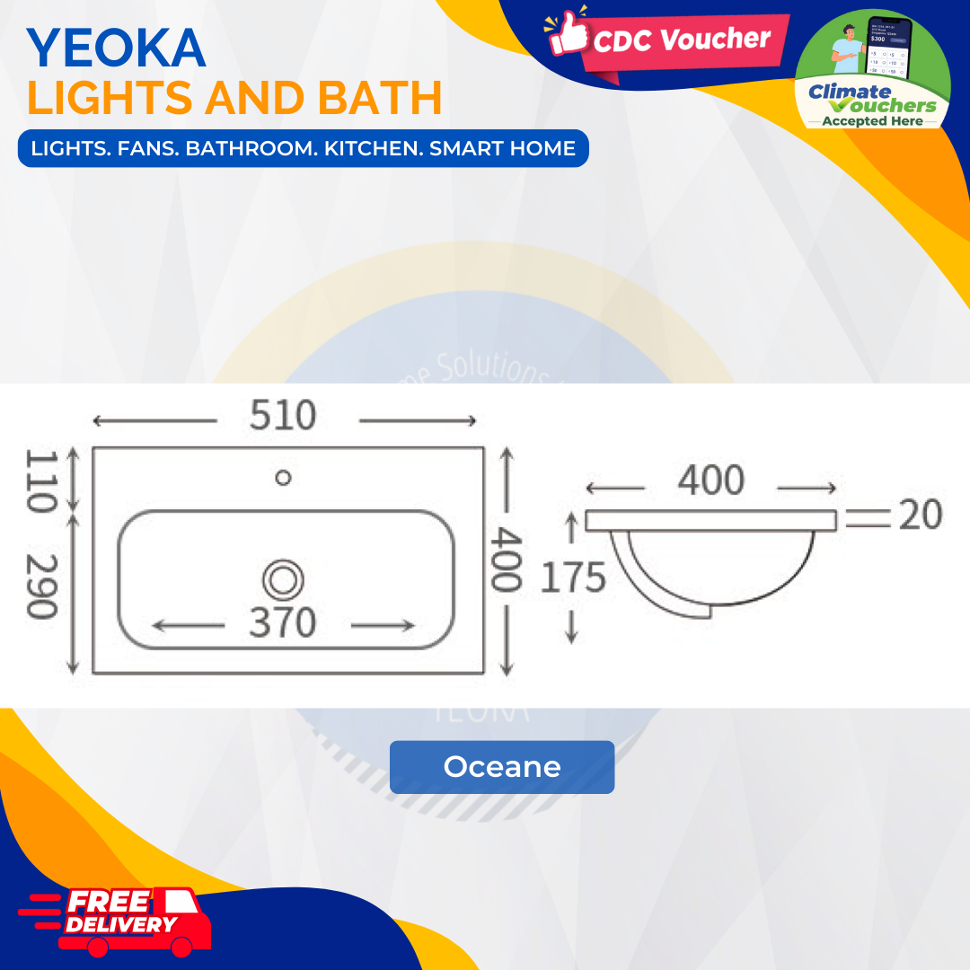 Cubi Cube Reed Basin Cabinet (Door Series)